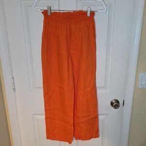House of Harlow 1960 Orange Wide Leg Pants